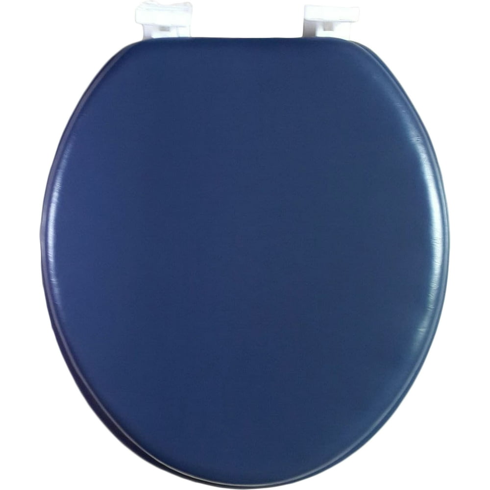 Dream Bath Soft Cushioned Round Front Toilet Seat with nonslip seat