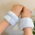 Baby Elastics for Fine Hair 2 Pcs Washband Water Guards Wash Arm Sweat