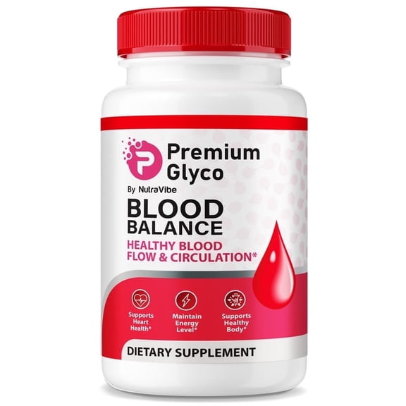 Premium Glyco – Original Formula with a Clean Blend to Support Healthy Circulation, Natural Energy & Balanced Levels | Just 2 Easy-to-Swallow Pills Daily (60 Capsules)
