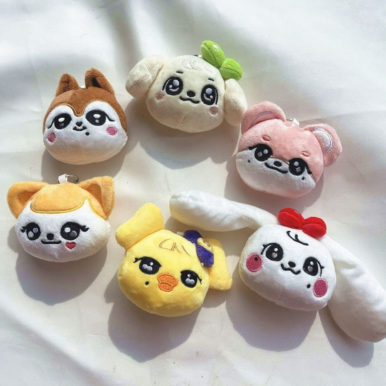 Kpop Idol IVE MINIVE Plush Doll Face Keyring - Walmart.com