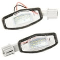 thumbnail image 6 of 2X 18 LED License Plate Light For Honda Civic Accord Odyssey Pilot Acura TL RL TSX MDX ILX RDX 6000K Xenon White OE Error Free Can-bus, 6 of 7