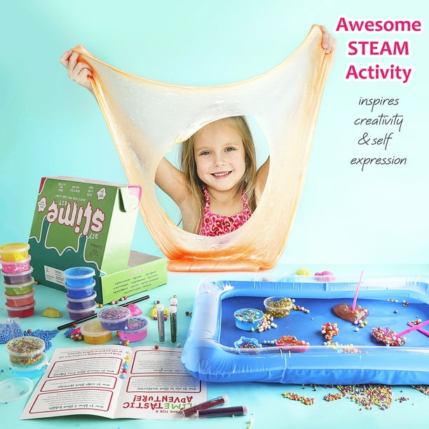 CraftBud Slime Kit DIY Toy, Kids Arts & Crafts Toys Gifts Boys