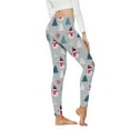 thumbnail image 2 of Kcodviy Women Christmas Print Tights Leggings Control Yoga Sport Leggings For Women High Waisted Leggings Girls Leggings Galaxy Leggings for Women plus Size Women plus Size Leggings 3x Warm Clothes fo, 2 of 4