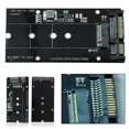 thumbnail image 1 of Tarjeta Vertical Tarjeta Vertical B Key M.2 NGFF SSD a tarjeta adaptadora convertidora SATA de 2,5 pulgadas 2230-2280, 1 of 7