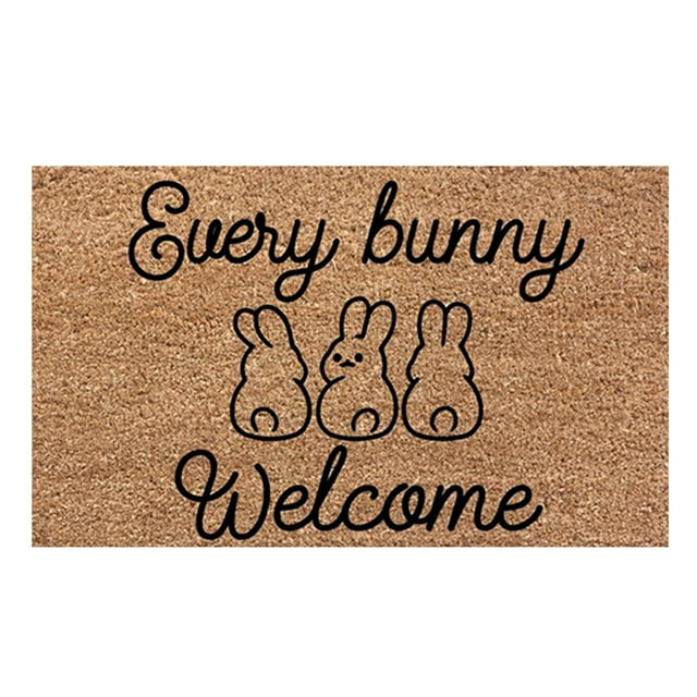 WIFKLSIIPG Easter Mats Holiday Mats Welcome Door Mats Polyester Door Mats