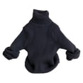 thumbnail image 5 of Skymirror Girls Boys Turtleneck Long Sleeve Sweater Basic Solid Fine Knit Warm Sweatshirt Pullover Base Tops, 3-8 Years, 5 of 8