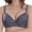 Bras 181#Purple, variant on WAYUTE Bras for Women Plus Size Full Figure Lace Underwire Push up Lift Support Comfortable Everyday Solid Color T Shirt Bra