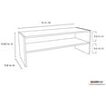thumbnail image 4 of ClosetMaid 8923 Stackable 31-Inch Wide Horizontal Organizer, Espresso, 4 of 4