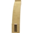 thumbnail image 4 of Ekena Millwork 3"W x 14"D x 14"H Lafayette Rough Cedar Woodgrain TimberThane Knee Brace, Primed, 4 of 6