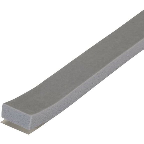 M-D 02279 1/4" X 17' Gray Waterproof Airtight Foam Tape Weather Strip