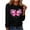 Black, variant on CLOISE Breast Cancer Blouses Women Long Sleeve Crewneck Tshirts Butterfly Ribbon Pink Breast Cancer Awareness Tee Shirts Cute Comfy Shirts Cancer Fight Clothes Army Green XL