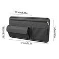 thumbnail image 3 of Car Sunshade Organizer, Multifunctional Car Visor Storage for Glasses Cards Receipts, Leather Sun Visor Accessory with Card Holder, Large Capacity Lightweight Durable, Multi-Color Options, 3 of 6