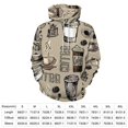thumbnail image 2 of Rustic Retro Coffee Brown 3d Sweatshirts Hoodie Fashion Casual Personality Men's Women Street Hoodie Pullovers Long Sleeve Comfortable Top, 2 of 6