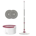 thumbnail image 2 of TIMIFIS Mops For Floor Cleaning Spin Mop And Bucket With Wringer Set, Telescopic Stainless-Steel Mop Cleaning Bucket Mop For Floors Kitchen pring/Summer, 2 of 6