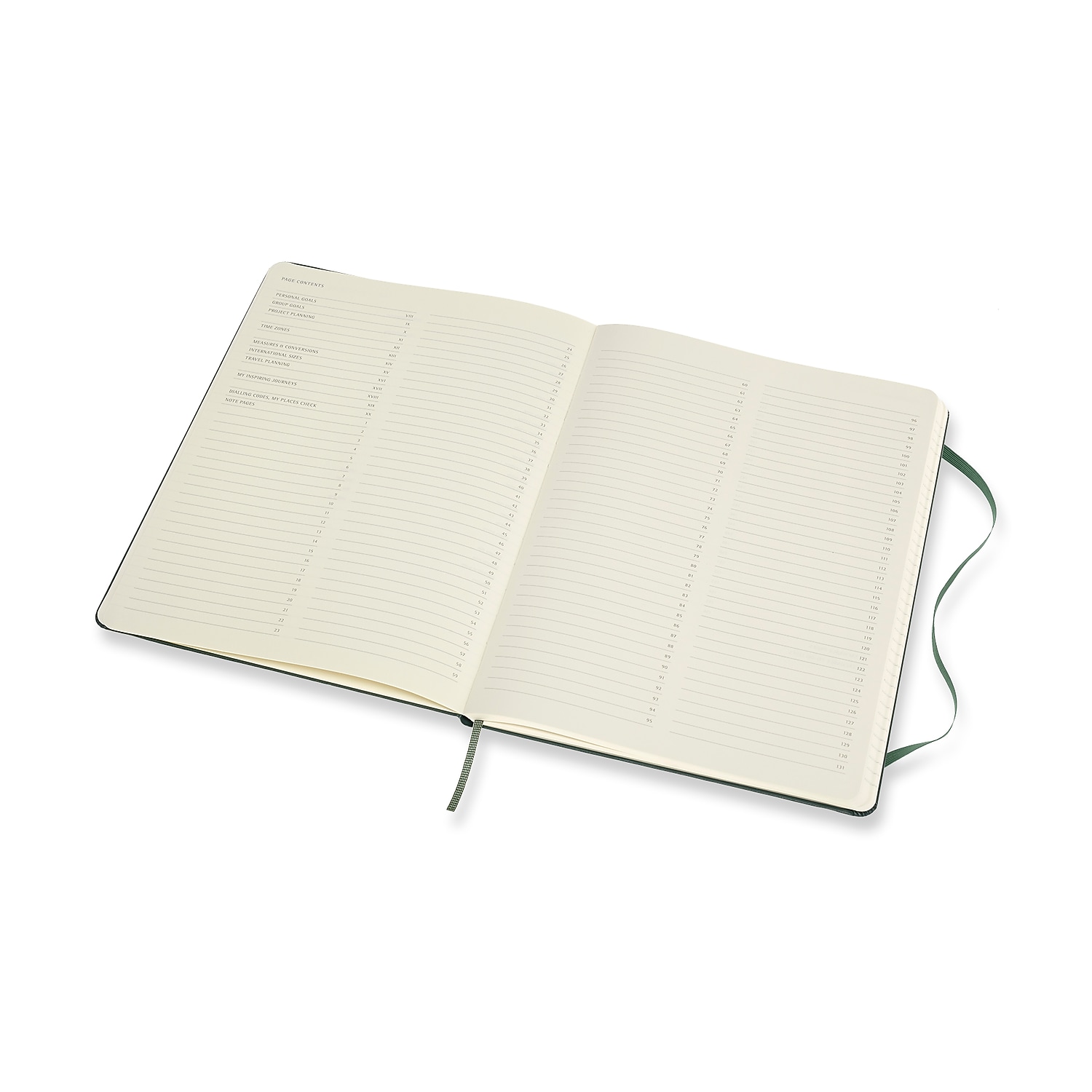 MOLESKINE PROFESSIONAL NOTEBOOK XL FOREST GREEN