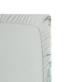 thumbnail image 2 of Ambesonne Animal Fitted Sheet, Birds Sitting on Wires, Full Size, Pale Green Brown, 2 of 2