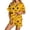 270-Yellow, variant on jiaxiM Halloween Pajama Set Women, Halloween Pjs Women, Pumpkin Graphic Summer Pajama Set, Loose Fit Short Top And Shorts Set, Soft Loungewear Sleepwear for Daily Use