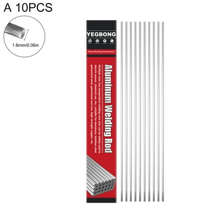 

Feiruifan High Strength Low Melting Point Flux Cored 1 Set 1.6/2mm Welding Rod Corrosion Resistant High Strength Convenient No Solder Powder Soldering Wire for Home Appliance
