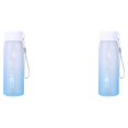 thumbnail image 4 of Advancent Botella de agua a prueba de fugas Deportes Beber Plástico Fitness al aire libre Reutilizable Senderismo Camping Drinkware con mango de Type5 NO5, 4 of 6