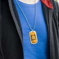 thumbnail image 3 of Garfield Whatever Face Military Dog Tag Pendant Necklace with Chain, 3 of 5