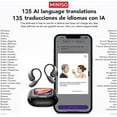 thumbnail image 3 of MINISO M95 AI Translation Earbuds Real Time with LED Display Screen Bluetooth 5.4 Support 150 Languages, 3 of 9