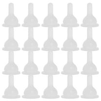 OULII Silicone Pet Transparent Safe for Kitten Puppy Feeding 50Pcs