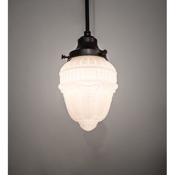 Meyda Tiffany 165489 Revival 5" Wide Mini Pendant - Brown