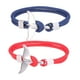 thumbnail image 1 of 2 piezas pulseras de cola de ballena hombres mujeres encanto náutico supervivencia cuerda cuerda cadena paracord pulsera hombre abrigo metal gancho pulseras (cola de ballena 09 + 10), 1 of 6