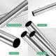 thumbnail image 2 of Tubo de acero inoxidable 304 de 3 piezas de 400 mm, 6 mm OD, 0.2 mm de grosor de pared, tubería de acero inoxidable sin costura para construcción/mecanizado/manualidades, 2 of 7