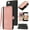 Pink, variant on for iPhone 8 Case Wallet/iPhone 7 Case,for iPhone SE 2020/iPhone SE 3rd Gen Case,6/6S Flip Cases,Magnetic Leather Stand,RFID-Blocking Card Holder,Strap,Shockproof Protective Cover (Pink)