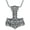 Style 4, variant on 925 Sterling Silver Pendant Thor's Hammer Necklace, Vintage Nordic Viking Thor's Hammer Pendant, Men's Amulet Jewelry Gift