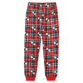 thumbnail image 2 of Sleep On It Boys 2-Pack Fleece Pajama Pants - Red, 8-10, 2 of 6
