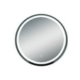 thumbnail image 2 of Lighted Impressions Carlton Round LED Wall Mirror, 2 of 3