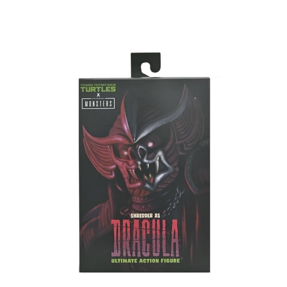 Universal Monsters x Teenage Mutant Ninja Turtles 7" Scale Shredder as Dracula Crimson Figure, by NECA