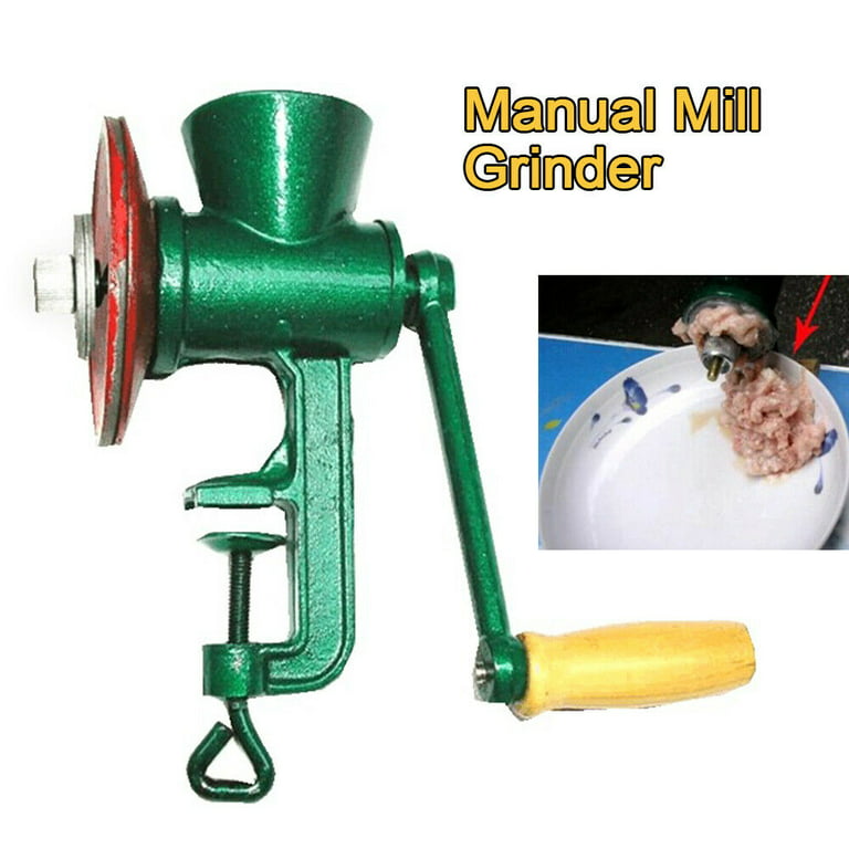 Hand Crank Grain Mill Manual Corn Spice Grinder for Coffee Beans Nut