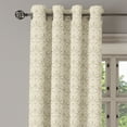 thumbnail image 3 of Ambesonne Grommet Curtain, , 50"x96", Eggshell and Pale Tan, 3 of 5