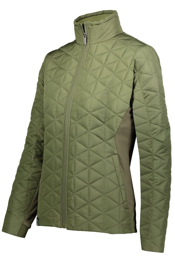 Sportswear 2XL Womens Repreve Eco Jacket Olive 229716