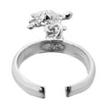 thumbnail image 3 of Cute Dangling Little Turtle Sterling Silver Toe or Pinky Ring, 3 of 5