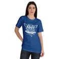 thumbnail image 1 of Inkmeso WoMen's Not All Angel Have Wings Some Have Stethoscopes Nurse T-shirt, 1 of 8
