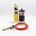 thumbnail image 2 of for Mapp Gas Turbo Torch Plumbing Turbo Torch with Hose for Solder Propane Welding Kit, 2 of 5