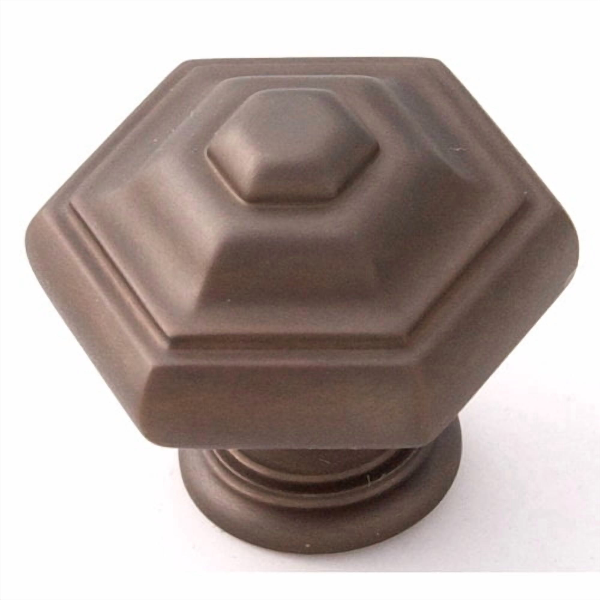 Alno A1530-PB Geometric 1-1/4" Cabinet Knob Polished Brass