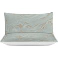 thumbnail image 3 of HAHDAXIA Art Pattern Bedding Solid Comforter Set for All Seasons,3 Pieces(1 Comforter+2 Pillowcases),Soft Microfiber Bedding Set Twin(86"x70"), 3 of 7