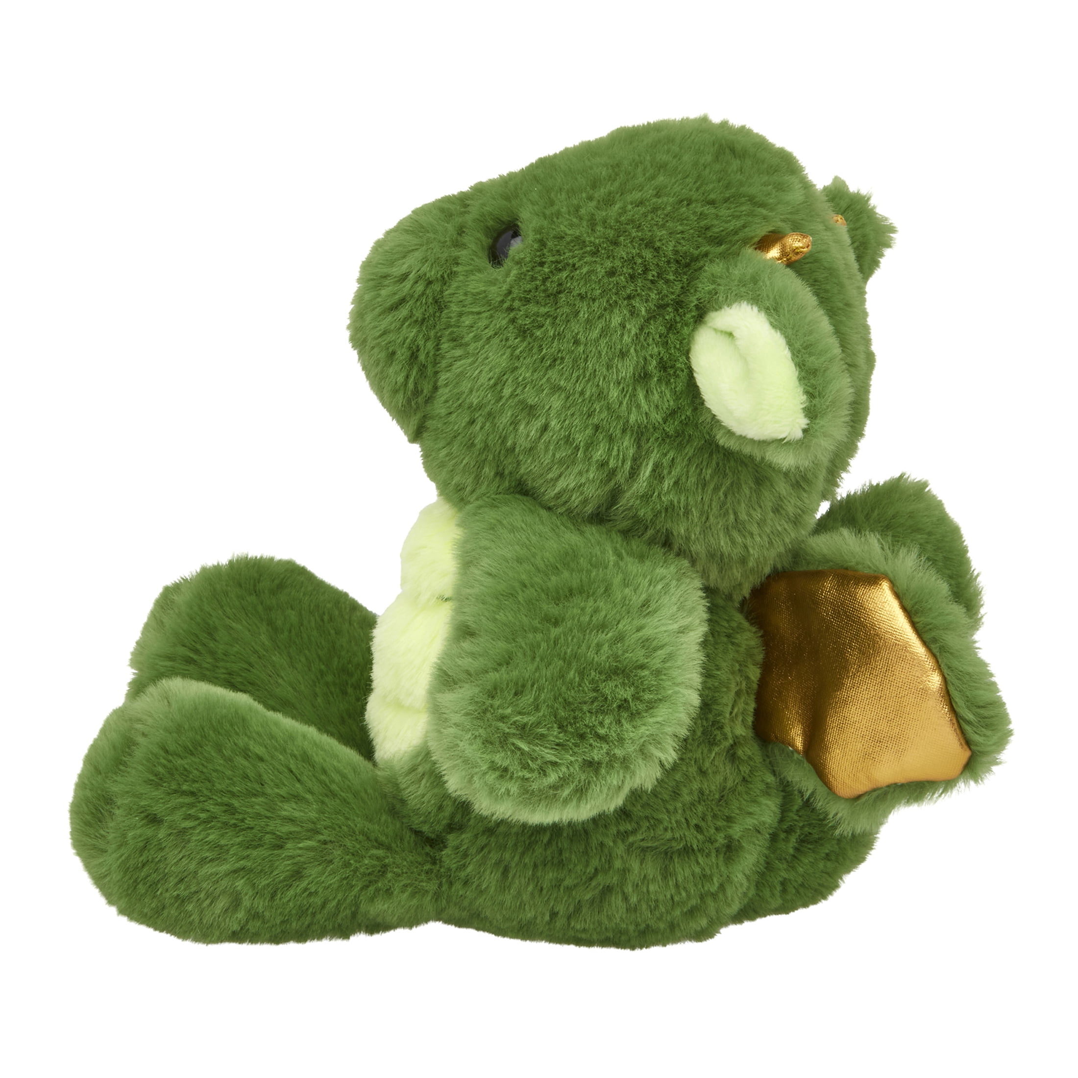 ButterLuvs Plush Dragon Stuffed Animal, 6 Inch Super Soft Green Cuddly Dragon Toy