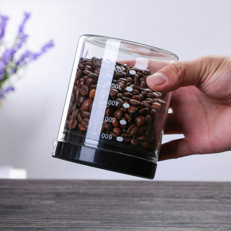 HoneyCanDo 4-Piece Glass Jar Storage Set, Bamboo Lids, 130 oz, Natural, 4  Count