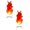 A05 Red 11.8" 2PC, variant on Clearance! 2Pcs Floating Fireball Halloween Prop, Fake Flame Light, Colored Cloth, 11.8 In, Hands-Free Illusion For Costume, Haunted House Decor (Blue)