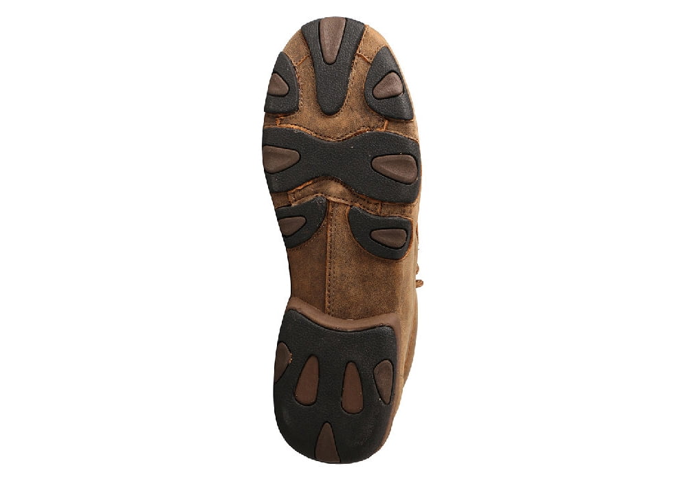 Twisted X Men's Leather Driving Shoe - Moccasin Toe Chukka Ankle