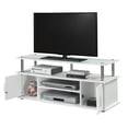 thumbnail image 3 of Pemberley Row Melamine Veneer White TV Stand Rectangular 47.25" Unassembled, 3 of 6