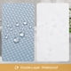 thumbnail image 5 of Juego de cortinas de ducha Craidlela 3 en 1, color azul niebla, impermeable, 5 of 7