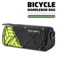 thumbnail image 2 of WEST BIKING Versatile Handlebar Bike Bag with Shoulder Strap - Waterproof, Durable Polyester PVC, 1.3L Capacity, Red/Green Options, Ideal for Cycling & Off-Bike Use, 2 of 6