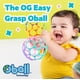 thumbnail image 4 of Sonajero ovalado de juguete infantil Bright Starts, fácil de agarrar, sin BPA, azul, 4 of 5